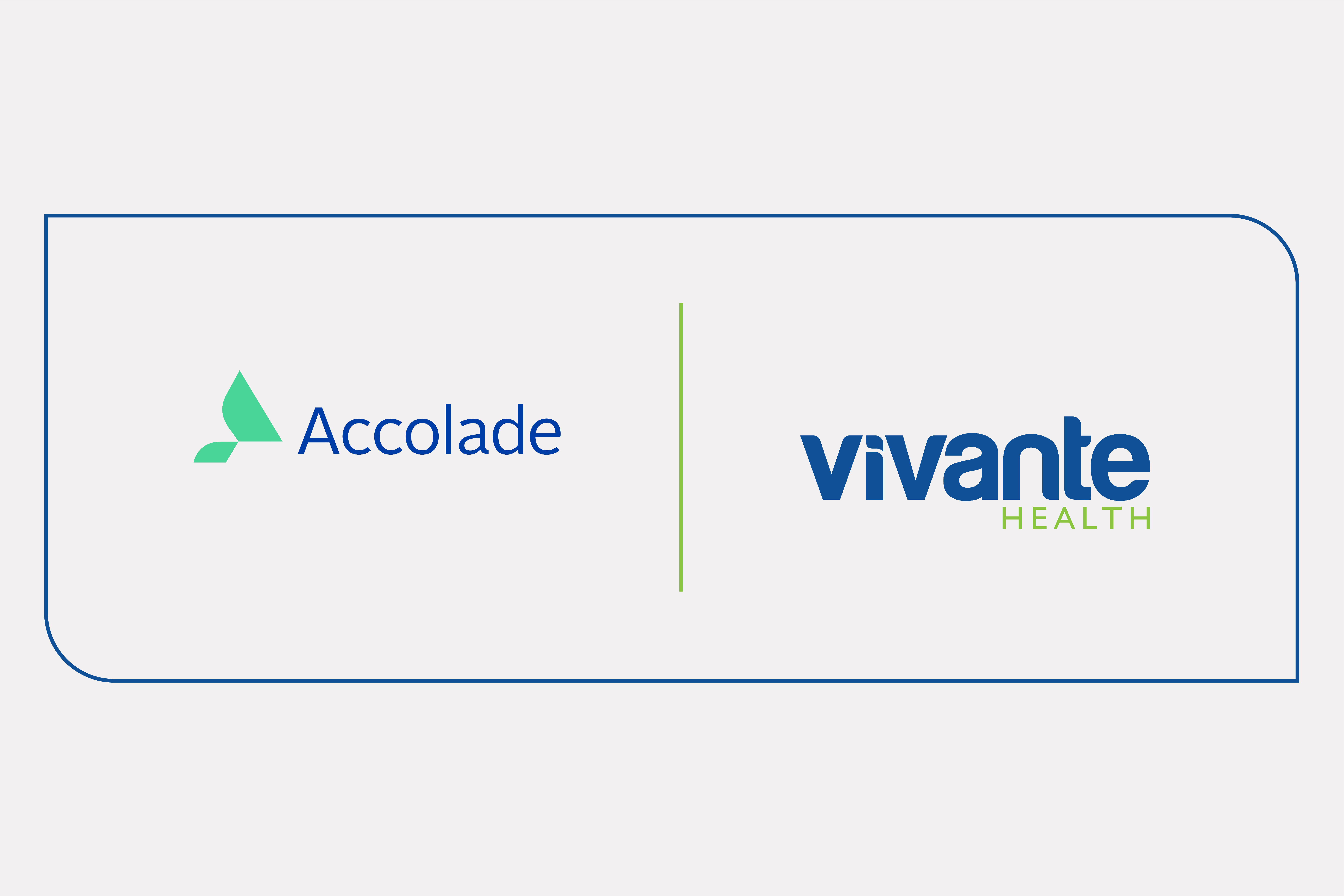 Accolade and Vivante Health Partnership Logo