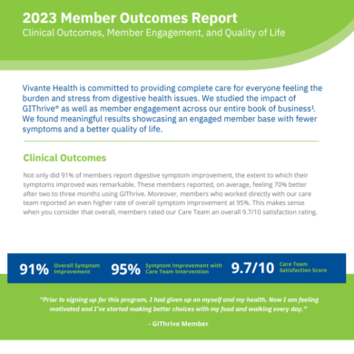 2023 Member Outcomes Report